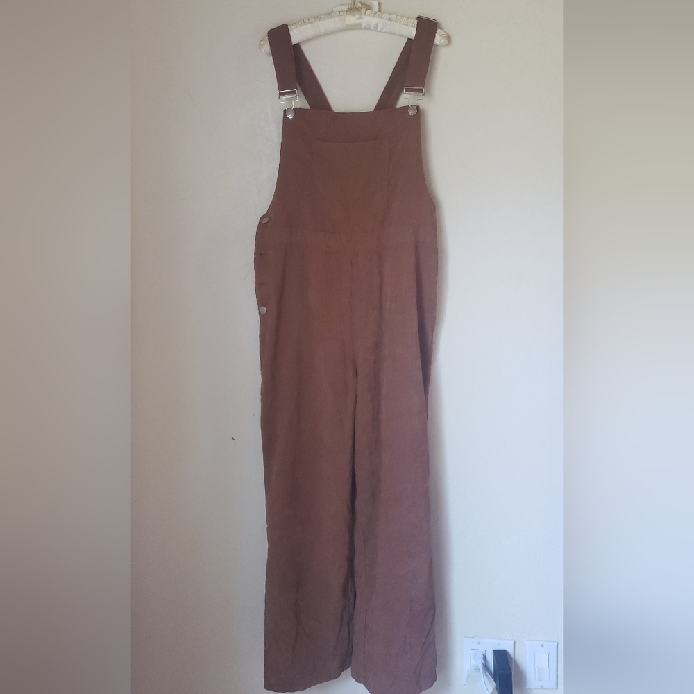 Large Shein corduroy overalls